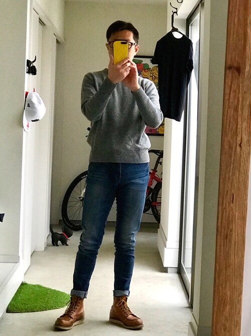 Hide Red Wingのブーツを使ったコーディネート Wear