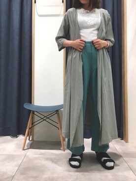 「アイテム（ワンピース/ドレス）」を使った、𝚁𝚊𝚒𝚖𝚞 さん（レディース・162cm・10代）の夏コーディネート