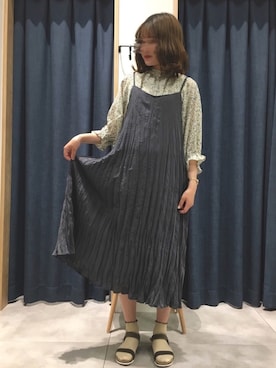 「アイテム（ワンピース/ドレス）」を使った、𝚁𝚊𝚒𝚖𝚞 さん（レディース・162cm・10代）の夏コーディネート