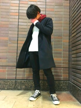 みっきーさん（メンズ・173cm）の冬コーディネート