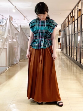 RIMUさん（レディース・153cm）の夏コーディネート