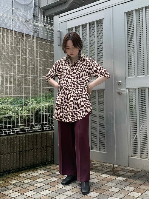 RIMU（UNITED TOKYO 名古屋）｜UNITED TOKYOのシャツ/ブラウスを使ったコーディネート - WEAR
