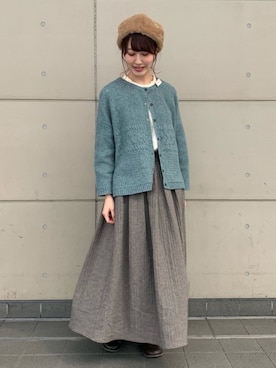 「アイテム（その他シューズ）」を使った、いまりさん（レディース・164cm）の秋コーディネート