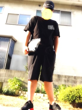 「adidas Originals（アディダスオリジナルス）のオリジナルス エヌ エム ディー [NMD RNR PK]（スニーカー）」を使った、Mr.Tさん（メンズ・176cm）の夏コーディネート