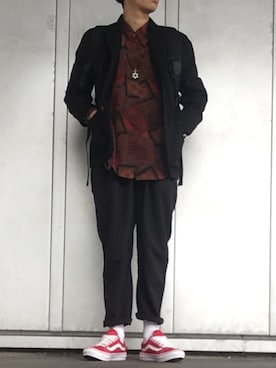 「BIGBANG」｜作り直しますさん（メンズ・162cm・20代）の冬コーディネート