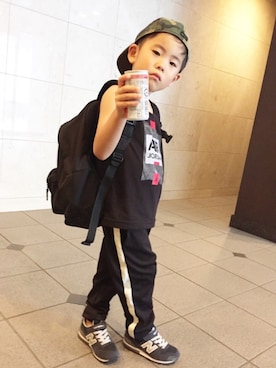 yuさん（キッズ・100cm）の夏コーディネート