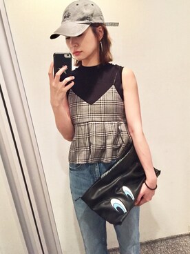 yuさん（レディース・155cm）の春コーディネート