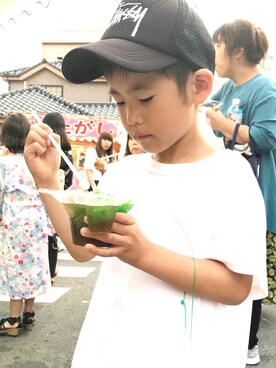 yuさん（キッズ・100cm）の夏コーディネート