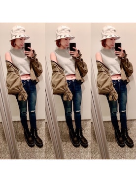 yuさん（レディース・155cm）の秋コーディネート