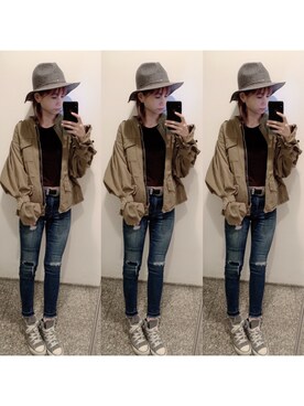 yuさん（レディース・155cm）の秋コーディネート