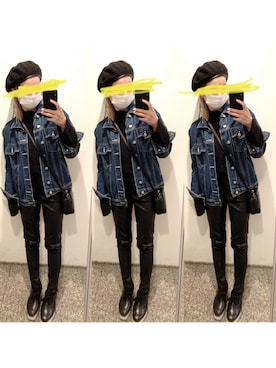 yuさん（レディース・155cm）の春コーディネート