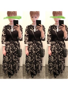 yuさん（レディース・155cm）の春コーディネート