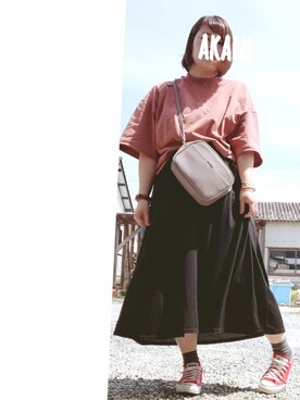 「チチカカ」｜「アイテム（腕時計）」を使った、 𝚊 𝚔 𝚊 𝚗 𝚎さん（レディース・157cm）の春コーディネート