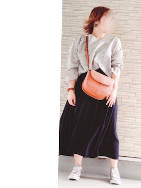 「Right-on（ライトオン）のアイテム（アクセサリー）」を使った、 𝚊 𝚔 𝚊 𝚗 𝚎さん（レディース・157cm）の秋コーディネート