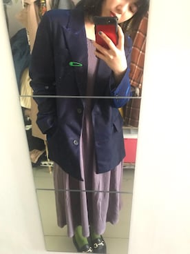 「ORiental TRaffic（オリエンタルトラフィック）のアイテム（ローファー）」を使った、mjmaestroさん（レディース・160cm）の春コーディネート