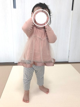 れいぴょんさん（キッズ・80cm）の秋コーディネート