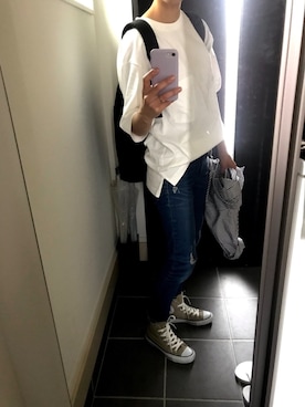 「TAIKAN（テイケン）のアイテム」を使った、chankさん（レディース・163cm）の春コーディネート