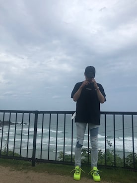 「vetements」｜「アイテム（キャップ）」を使った、Ken-ichiさん（メンズ・183cm）の秋コーディネート