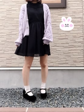 「ラベンダー」｜そっちゃんさん（レディース・163cm）の春コーディネート