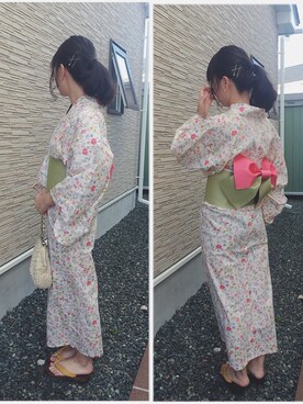 そっちゃんさん（レディース・163cm）の夏コーディネート