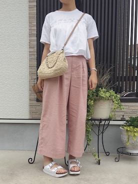 そっちゃんさん（レディース・163cm）の夏コーディネート