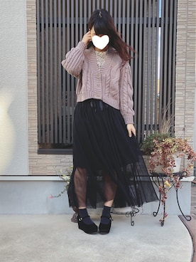 そっちゃんさん（レディース・163cm）の冬コーディネート