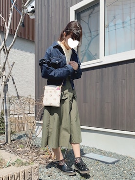 そっちゃんさん（レディース・163cm）の春コーディネート