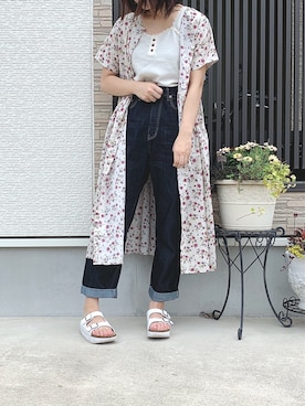そっちゃんさん(レディース・163cm)の夏コーディネート