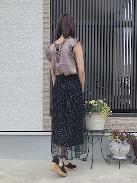 そっちゃんさん（レディース・163cm）の夏コーディネート