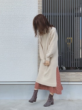 そっちゃんさん（レディース・163cm）の冬コーディネート