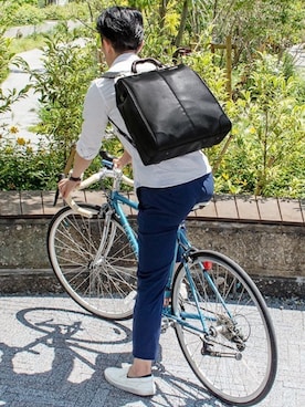 「nano・universe」｜YAMAさん（メンズ・168cm）の夏コーディネート