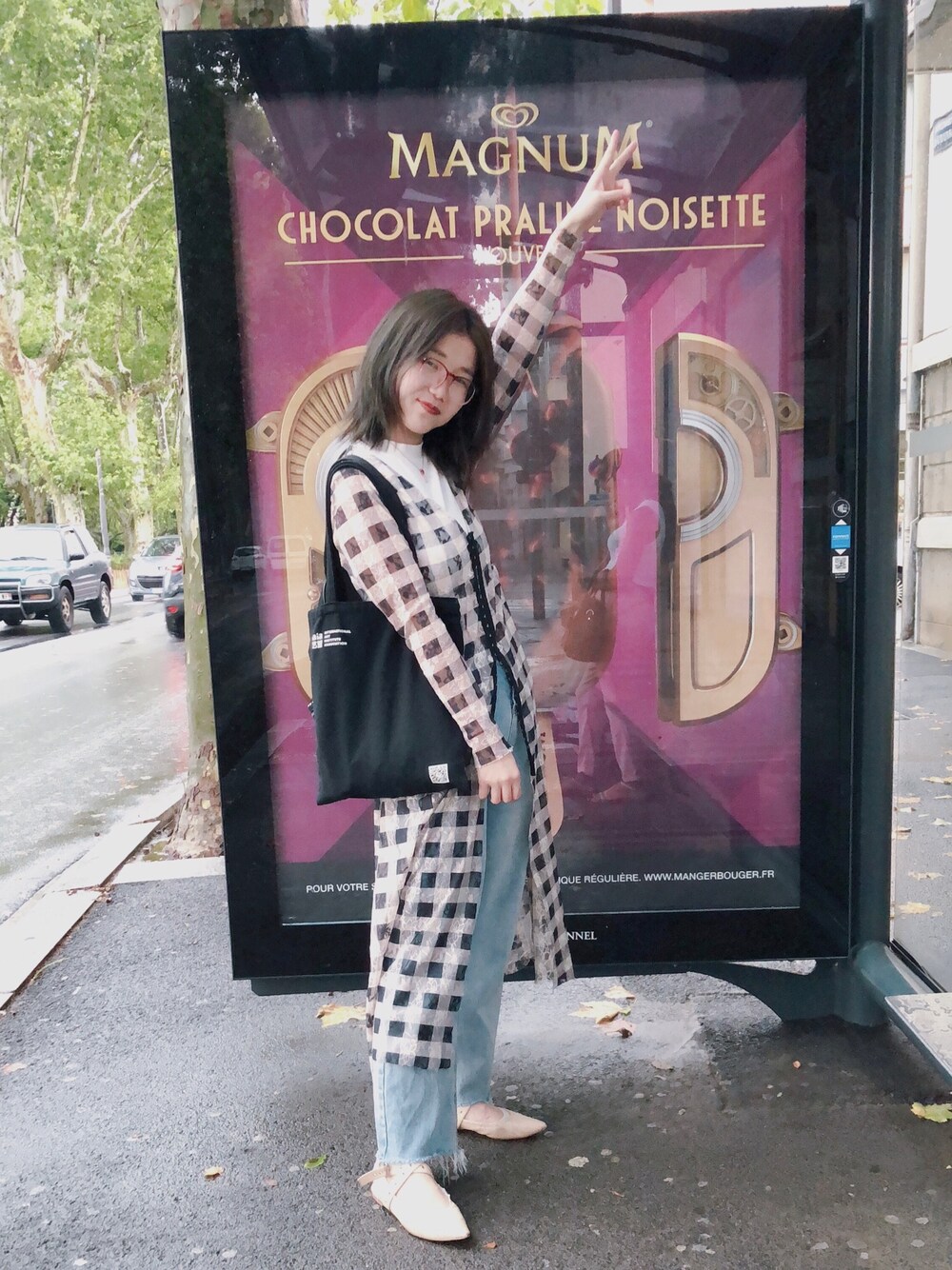 「ZARA WOMANのアイテム（ステンカラーコート、グレー系）」を使った、--gonna--さん（キッズ・166cm）の冬コーディネートの1枚目の写真