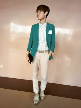 「milady（ミレディ）のアイテム」を使った、Ezroさん（メンズ・170cm）の秋コーディネート