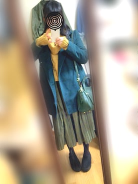 「Minx（ミンクス）のアイテム」を使った、くろさん（レディース・160cm）の冬コーディネート