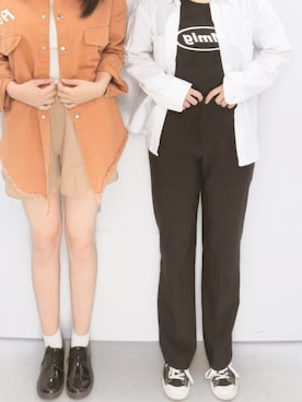 「패션」｜RIKAさん（レディース・157cm）の秋コーディネート