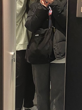 「87mm（87mm）のアイテム」を使った、RIKAさん（レディース・157cm）の冬コーディネート