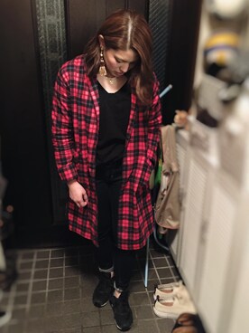 ふじっこ。さん(レディース・160cm)の冬コーディネート