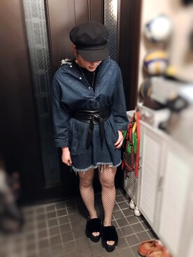 ふじっこ。さん(レディース・160cm)の春コーディネート