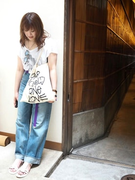 ふじっこ。さん（レディース・160cm）の夏コーディネート