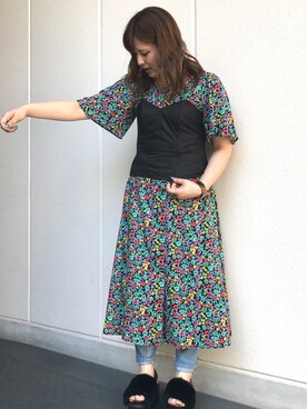 ふじっこ。さん（レディース・160cm）の夏コーディネート