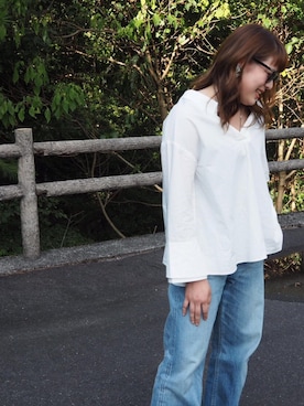 ふじっこ。さん（レディース・160cm）の秋コーディネート