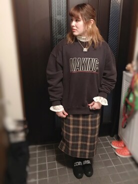 ふじっこ。さん（レディース・160cm）の冬コーディネート