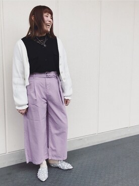 ふじっこ。さん(レディース・160cm)の春コーディネート