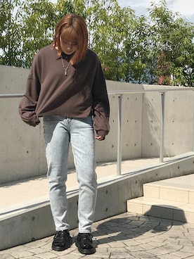 ふじっこ。さん（レディース・160cm）の秋コーディネート