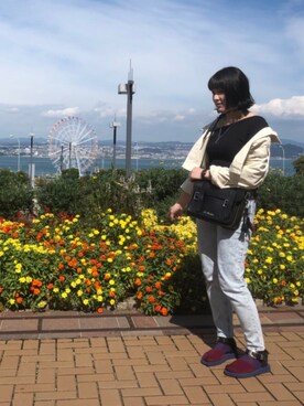 ふじっこ。さん（レディース・160cm）の秋コーディネート