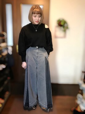 ふじっこ。さん（レディース・159cm）の冬コーディネート