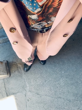 ふじっこ。さん（レディース・159cm）の春コーディネート