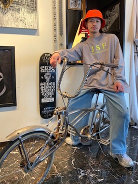 「neos（ネオス）のアイテム」を使った、RYOさん（メンズ・168cm）の春コーディネート
