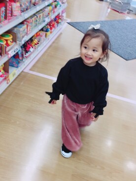 れいさん（キッズ・90cm）の秋コーディネート