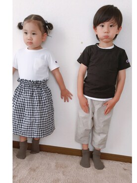 れいさん（キッズ・100cm）の夏コーディネート